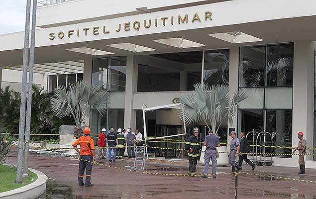 Explosão fere ao menos cinco em hotel do grupo Silvio Santos em Guarujá