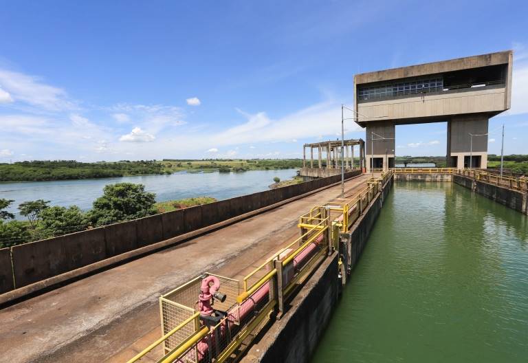 Obras no Canal de Avanhandava vão  beneficiar a Hidrovia Tietê-Paraná