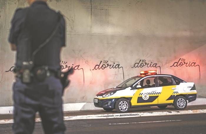 Grafiteiro é detido em novo protesto contra Doria