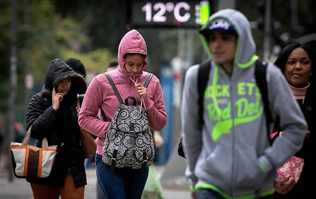 Frio em São Paulo