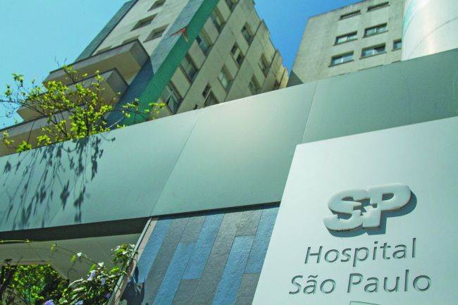 Fachada do Hospital São Paulo