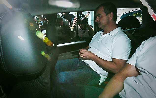 Joesley Batista deixa sede da Policia Federal em São Paulo