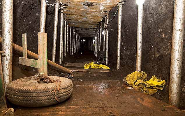 Polícia descobre túnel que acessaria cofre do Banco do Brasil