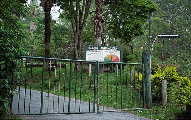 Parque Anhanguera amanhece fechado por suspeita de febre amarela