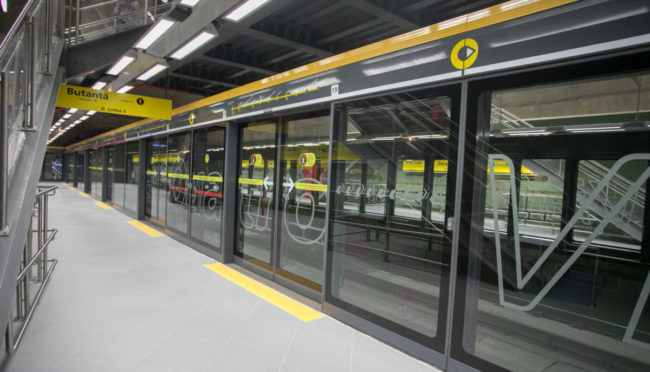 Inauguração da estação Oscar Freire